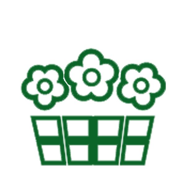 ikona kwiatków w doniczkach